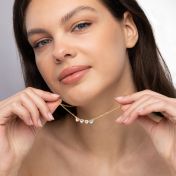 Talisa Hearts Signature Birthstone Necklace [18K Gold Vermeil]