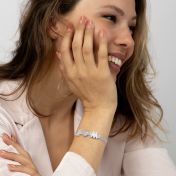 Talisa Charms Initial Bracelet [Sterling Silver]