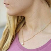 Collana con Perla [Placcata Oro 18kt]