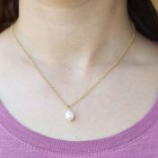 Collana con Perla [Placcata Oro 18kt]