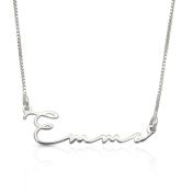 Collier Talisa Italic avec Prénom - Argent