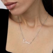 Talisa Signature Script Name Necklace [Sterling Silver]