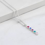 Collana Stelle di Talisa Verticale [Argento 925]