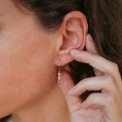 Boucles d'Oreilles Pendantes Talisa Stars [Plaqué Or 18ct]