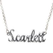 Collar Talisa con Nombre [Plata de Ley] 