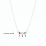 Talisa Sterren Ketting Horizontaal [Sterling Zilver]