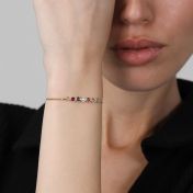 Talisa Stars Birthstone Bracelet [18K Gold Plated]