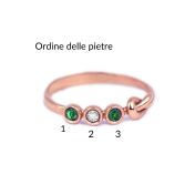 Anello Nodi d'Amore [Placcato Oro Rosa 18kt]