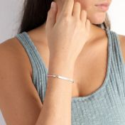 Adoring Touch Engraved Bracelet [Sterling Silver]