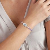 Cherished Touch Date Bracelet - Sterling Silver