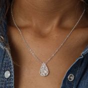 Collier Fils de la Vie Grande Goutte [Argent 925]