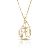 Threads Of Life Delicate Map Necklace [18K Gold Vermeil]