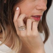 Threads of Life Spinner Ring [Sterling Silver]