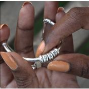 Bracelet Liés Ensemble avec Prénoms [Brillant]