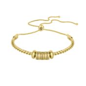 Tied Together Name Bracelet [Celtic Style - 18K Gold Plated]