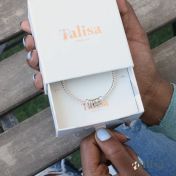 Tied Together Name Bracelet [Celtic Style - 18K Gold Plated]