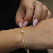 Ties of Heart Crystal Bracelet [18K Gold Vermeil]