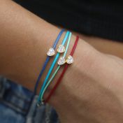 Ties of Heart Crystal Bracelet [18K Gold Vermeil]