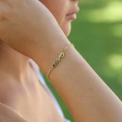 Bindungen der Liebe Armband [750er vergoldet]
