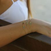 Bindungen der Liebe Armband [750er vergoldet]