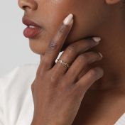 Ties of The Heart Birthstone Ring [18K Gold Plated]