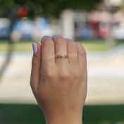 Ties of The Heart Birthstone Ring [18K Gold Vermeil]