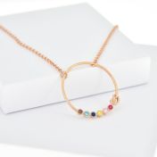 Ties of Love Necklace [Rose Gold Plated]