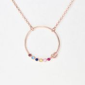 Ties of Love Necklace [Rose Gold Plated]
