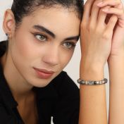 Bracelet Jaspe Picasso Liens du Cœur [Argent 925]