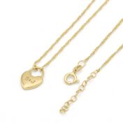 Collier Initiale Liens du Cœur [Vermeil 18ct]