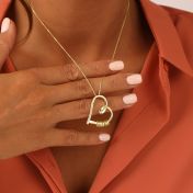 Ties of the Heart Name Necklace [18K Gold Plated]