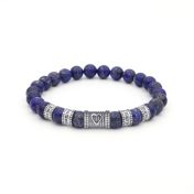 Banden van het Hart Lapis Lazuli Armband [Sterling Zilver]