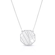 Lieblingsort Karten Kette [Sterlingsilber]