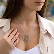 Tree of Wisdom Name Necklace [Sterling Silver]