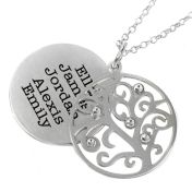 Tree of Unity Name Necklace [Sterling Silver]