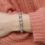 Kolibri-Armband mit Gravur für Damen [Sterlingsilber]