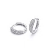 Twinkling Hoop Earrings
