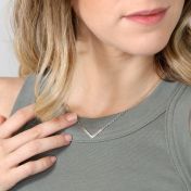 Zurück in Dein Herz Namenskette[Sterlingsilber]