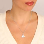 Collar Sombrero de Mago [Plata de Ley]