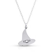 Collar Sombrero de Mago [Plata de Ley]