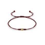 Zodiac Constellation Bracelet - Red String [14 Karat Gold]