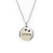 Written in the Stars Zodiac Signs Necklace [Sterling Silver]