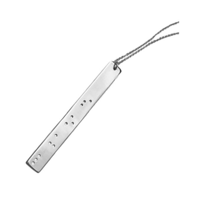 Collier Souvenirs Inoubliables - Braille [Argent 925]
