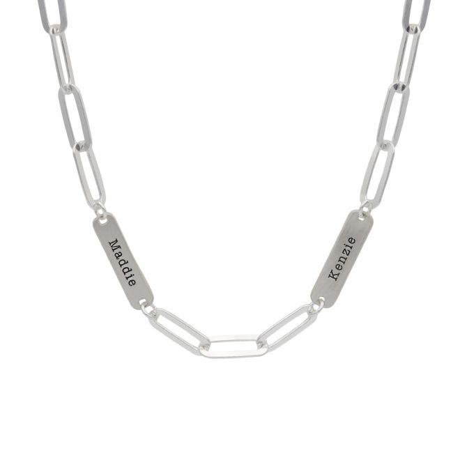 Collier Melissa avec Prénoms [Argent 925]