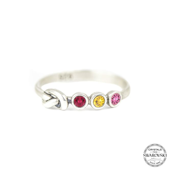 Bindungen der Liebe Ring [Sterlingsilber]