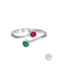 Roots Of Love Promise Ring [Sterling Silver]
