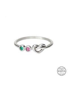 Ties of The Heart Promise Ring [Sterling Silver]