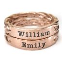 750er Rosévergoldet