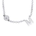 + einem Diamanten & Initial