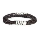 Donker Bruin Echt Leer